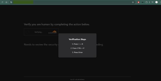 Clickfix Page