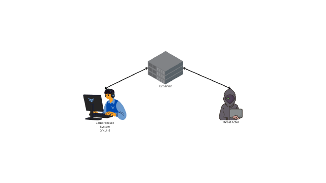 Simple diagram of a C2 component